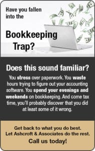 Enterprise Business & Tax Services can help you out of the bookkeeping trap. We offer professional bookkeeping services for businesses and corporations of any size.
